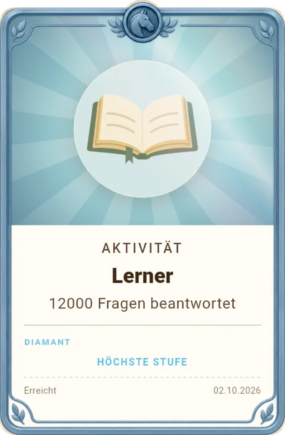 Erfolgskarte Lerner in Diamant