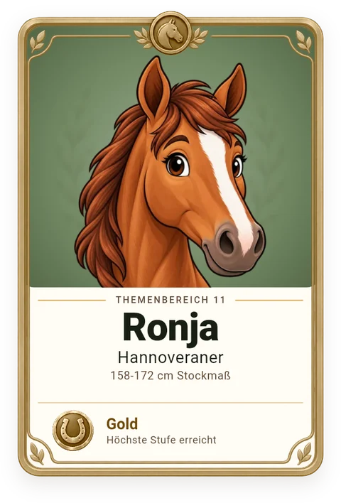 Sammelkarte Ronja, Hannoveraner