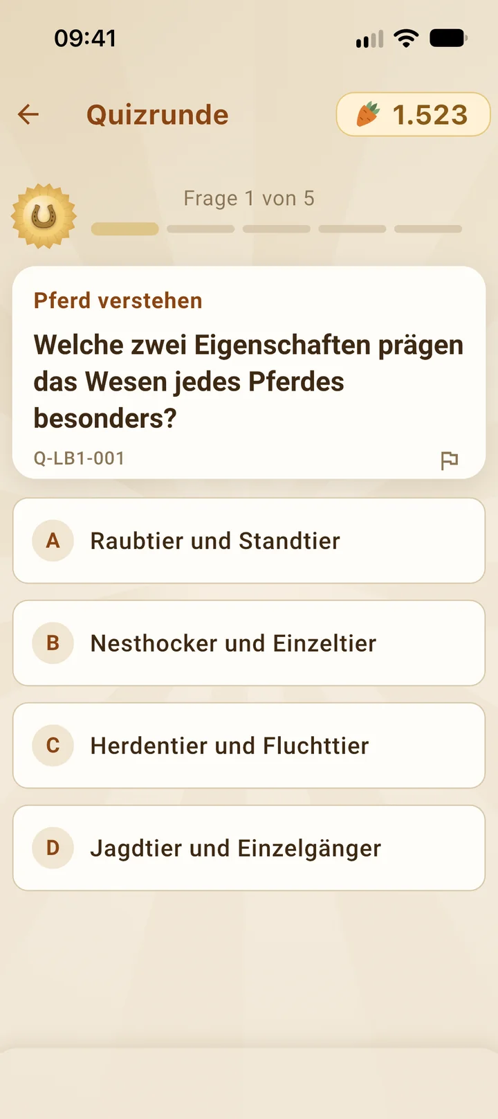 Eine Quizfrage in Haflino