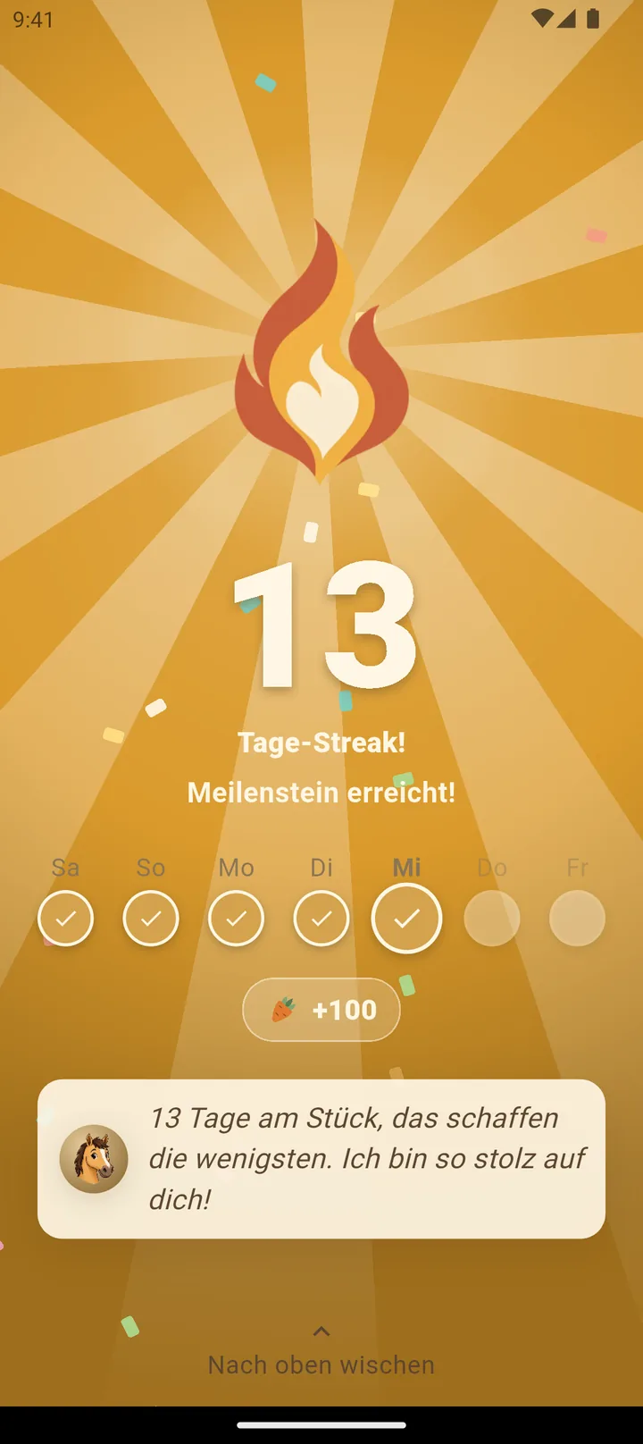 Der Tages-Streak in Haflino